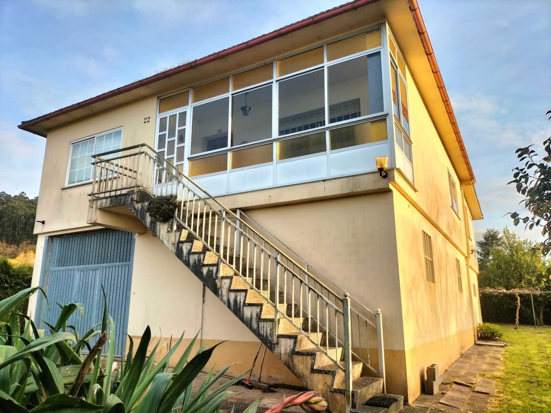 Exterior view of House or chalet for sale in Abegondo  with Heating, Private garden and Parquet flooring