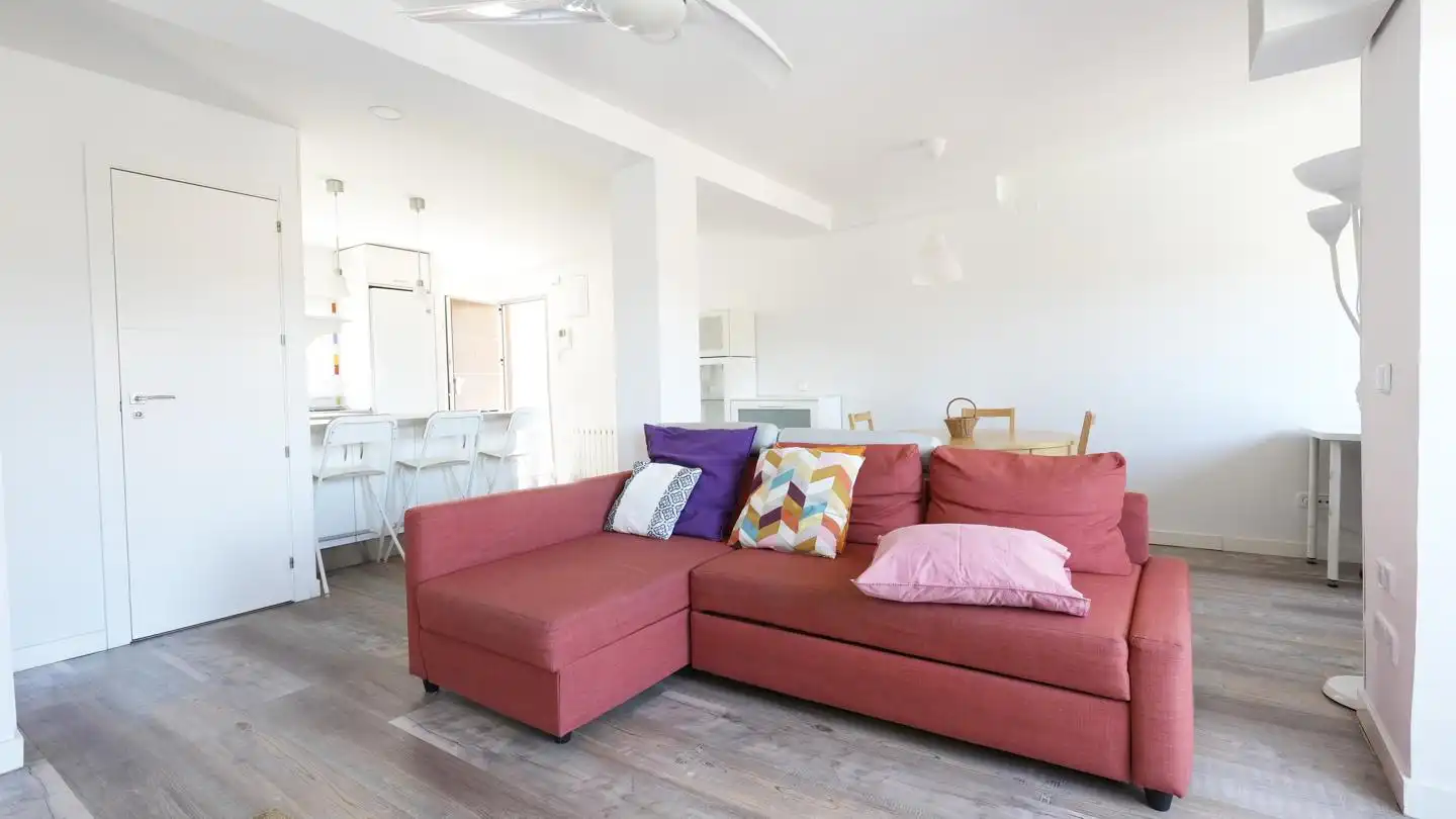 Living room of Flat for sale in Madrid  with Heating and Terrace
