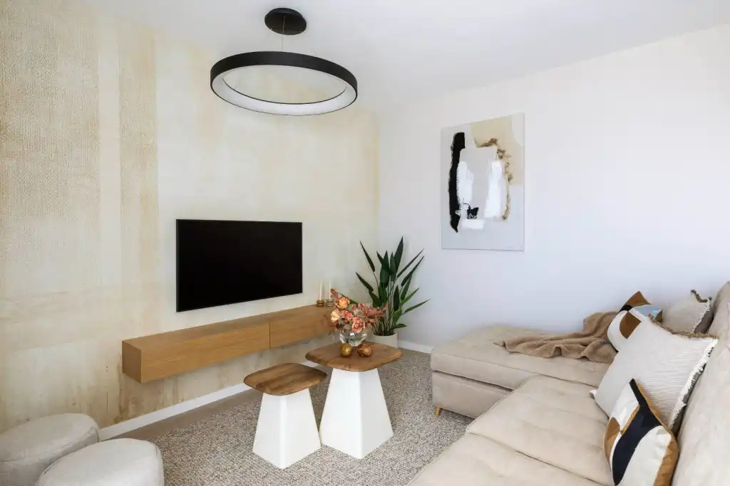 Sala de estar de Ático en venta en Rincón de la Victoria con Terraza y Piscina comunitaria
