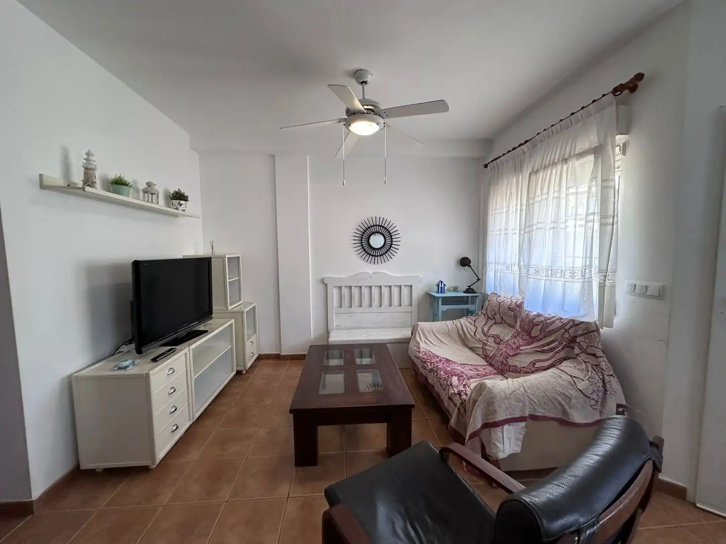 Sala d'estar de Casa o xalet de lloguer en Pilar de la Horadada amb Aire condicionat, Calefacció i Terrassa