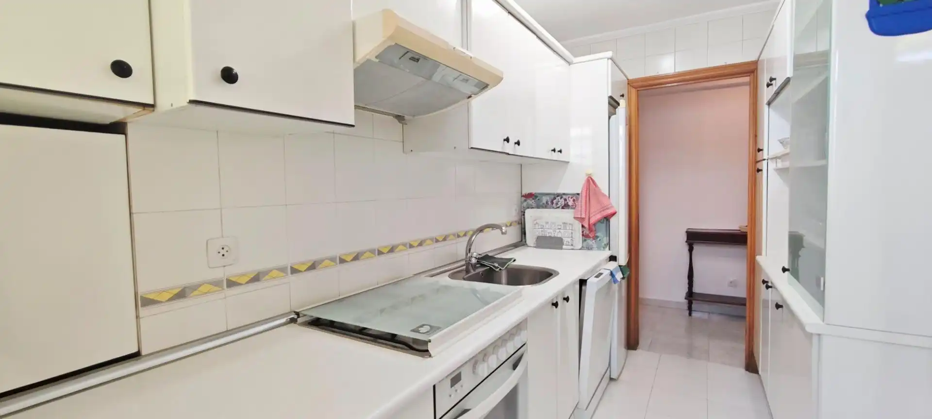 Kitchen of Flat for rent in Madrid  with Air Conditioner, Heating and Furnished