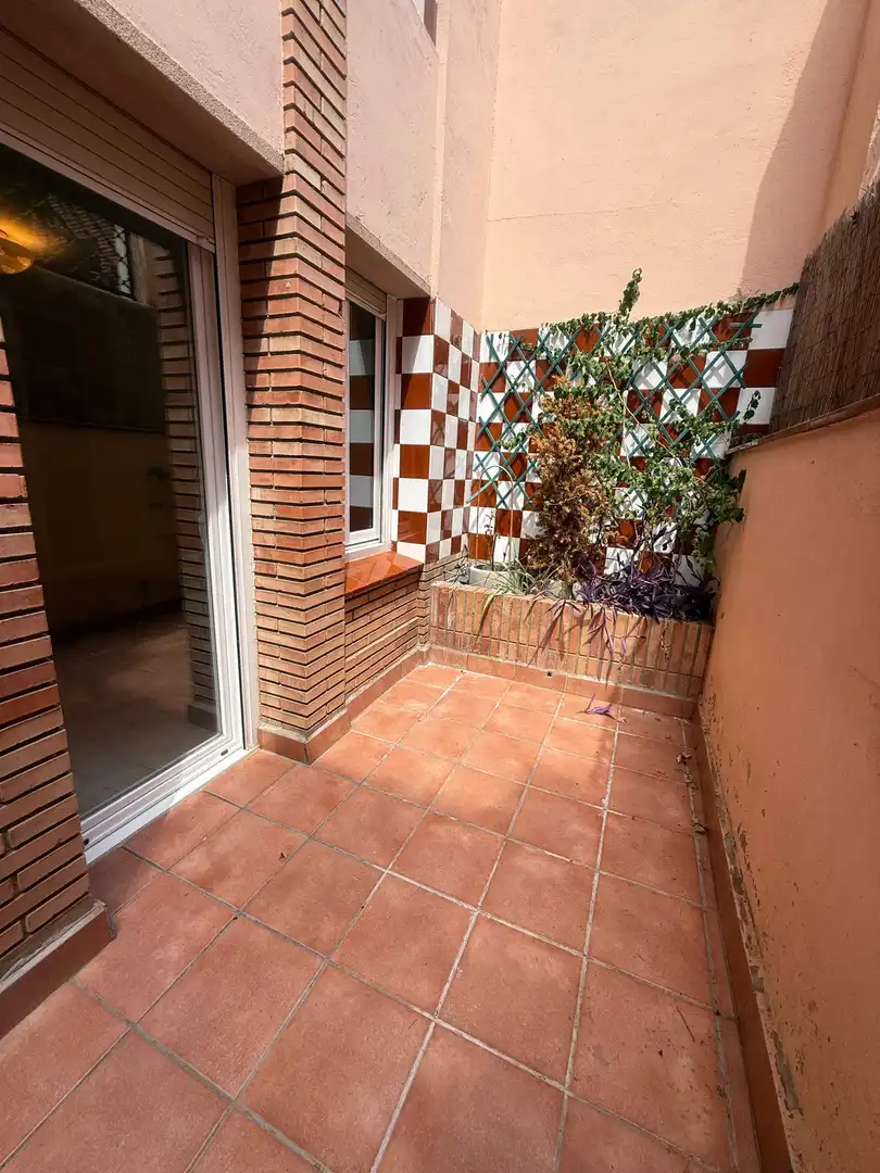 Balcony of Flat for rent in Barcelona  with Heating