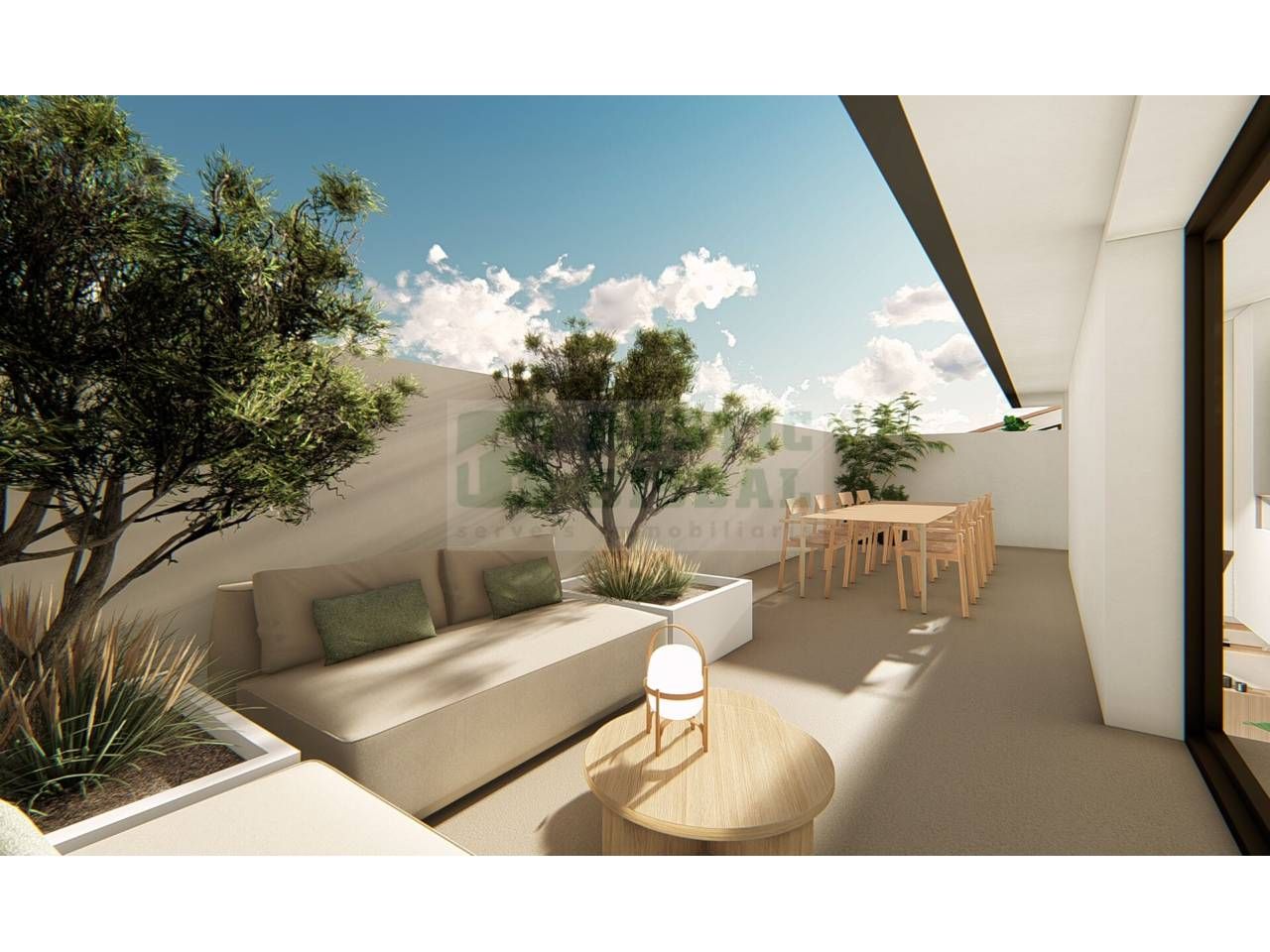 Terrace of Duplex for sale in La Bisbal d'Empordà  with Air Conditioner, Heating and Terrace