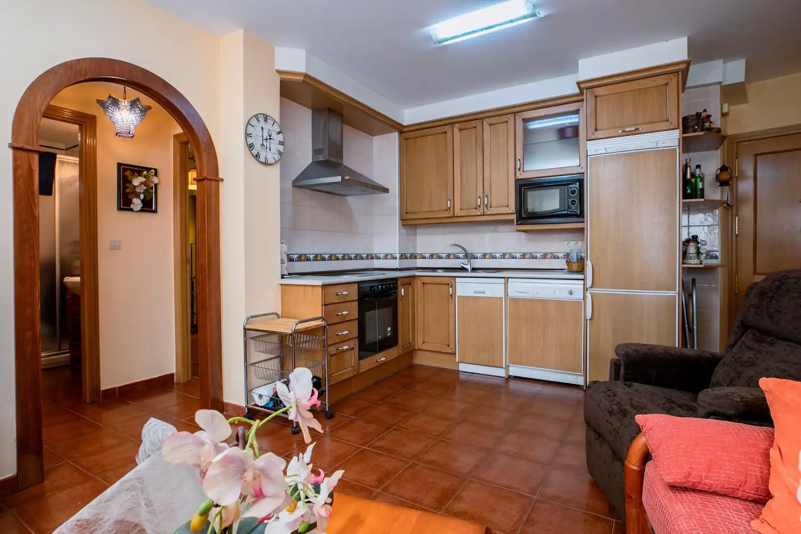 Kitchen of Flat for sale in Biescas  with Heating and Furnished