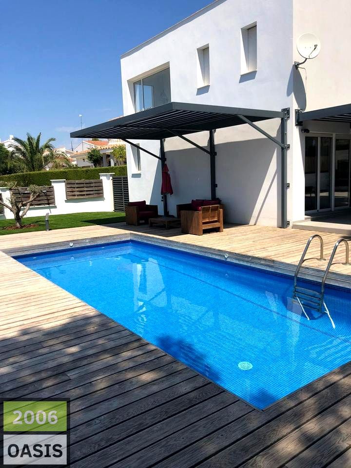 Piscina de Casa o xalet en venda en L'Ametlla de Mar  amb Aire condicionat, Jardí privat i Terrassa
