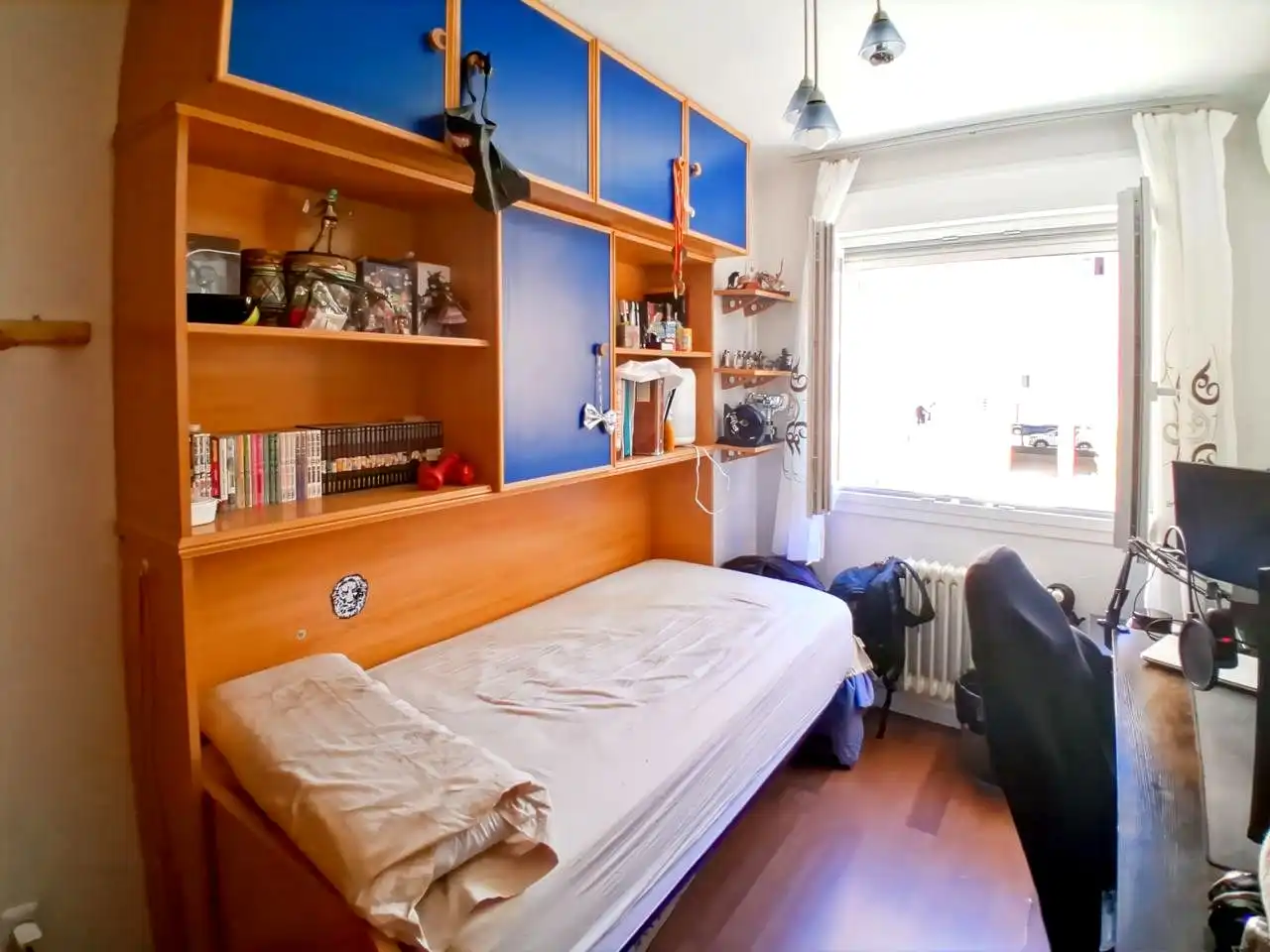 Schlafzimmer von Wohnung zum Verkauf in Madrid mit Klimaanlage, Heizung und Möbliert