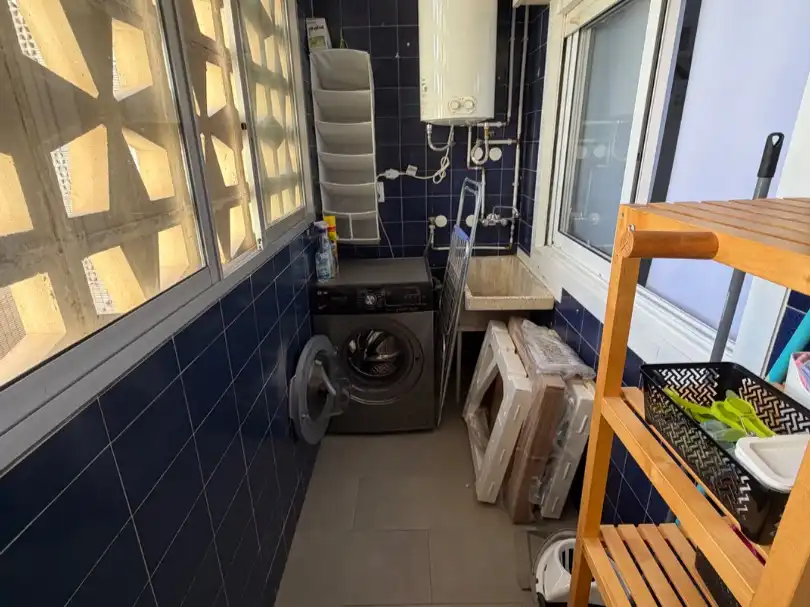 Balcony of Flat for rent in Santa Pola  with Air Conditioner, Terrace and Balcony