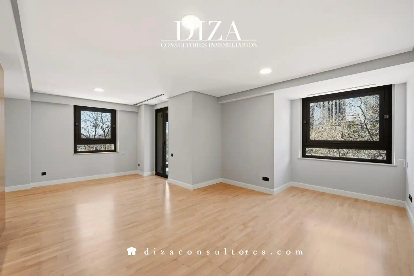 Schlafzimmer von Wohnung zur Miete in  Madrid Capital mit Klimaanlage, Heizung und Terrasse