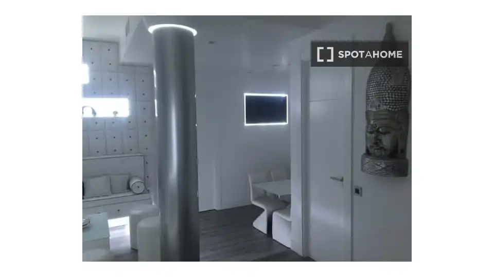 Flat for rent in Madrid  with Air Conditioner, Heating and Furnished