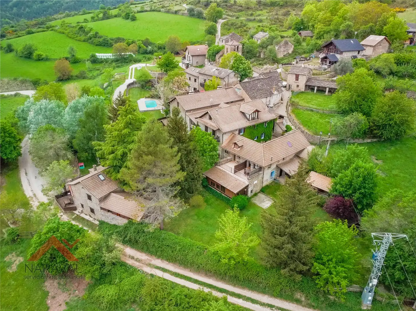 Vista exterior de Casa o chalet en venta en Fiscal con Aire acondicionado, Calefacción y Jardín privado