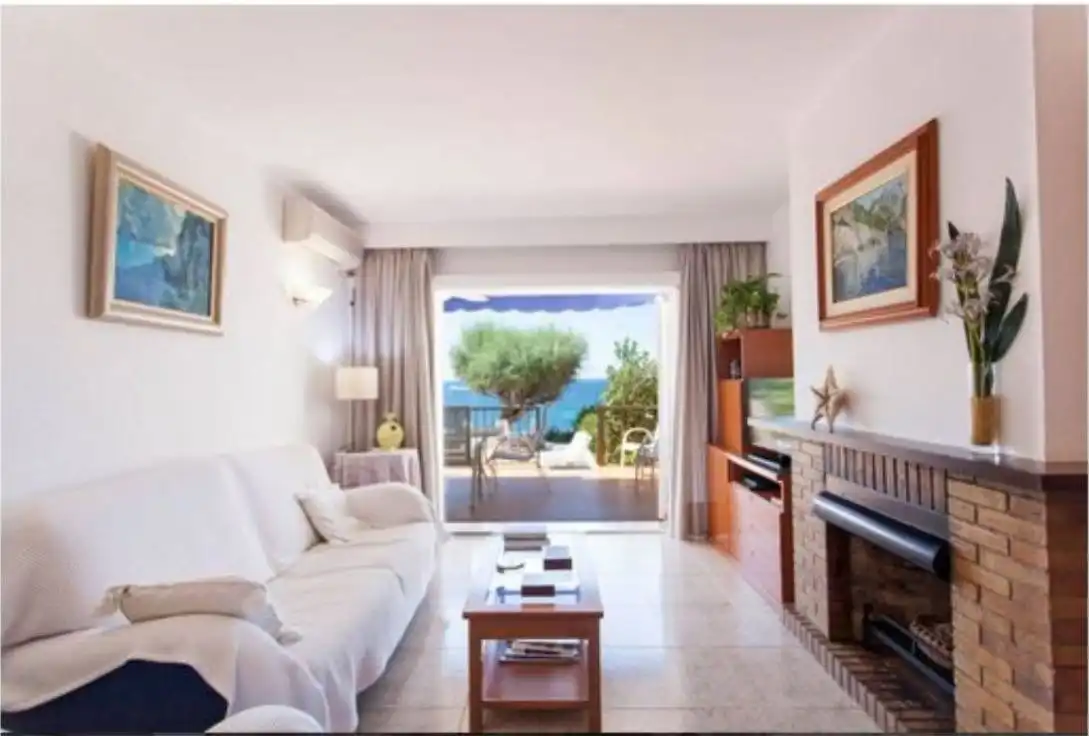 Living room of Apartments for rent in Llucmajor  with Air Conditioner, Terrace and Furnished