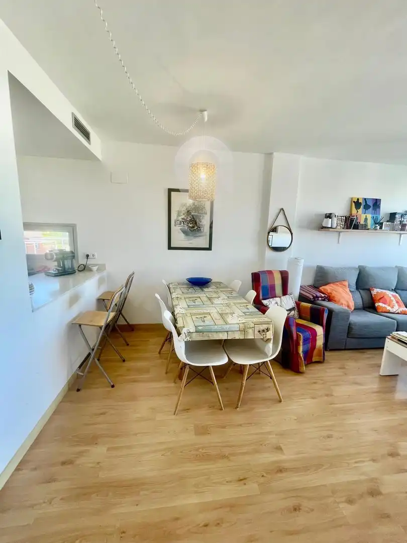Esszimmer von Wohnung zum Verkauf in Llançà mit Klimaanlage, Heizung und Abstellraum