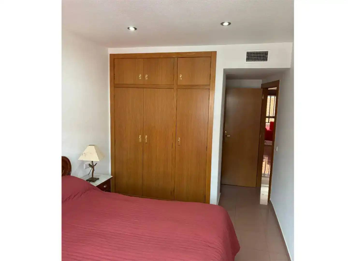Dormitori de Casa adosada en venda en  Murcia Capital amb Aire condicionat i Balcó