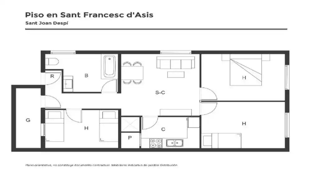 Wohnung zum Verkauf in Carrer Sant Francesc d'Assís, imagen 15