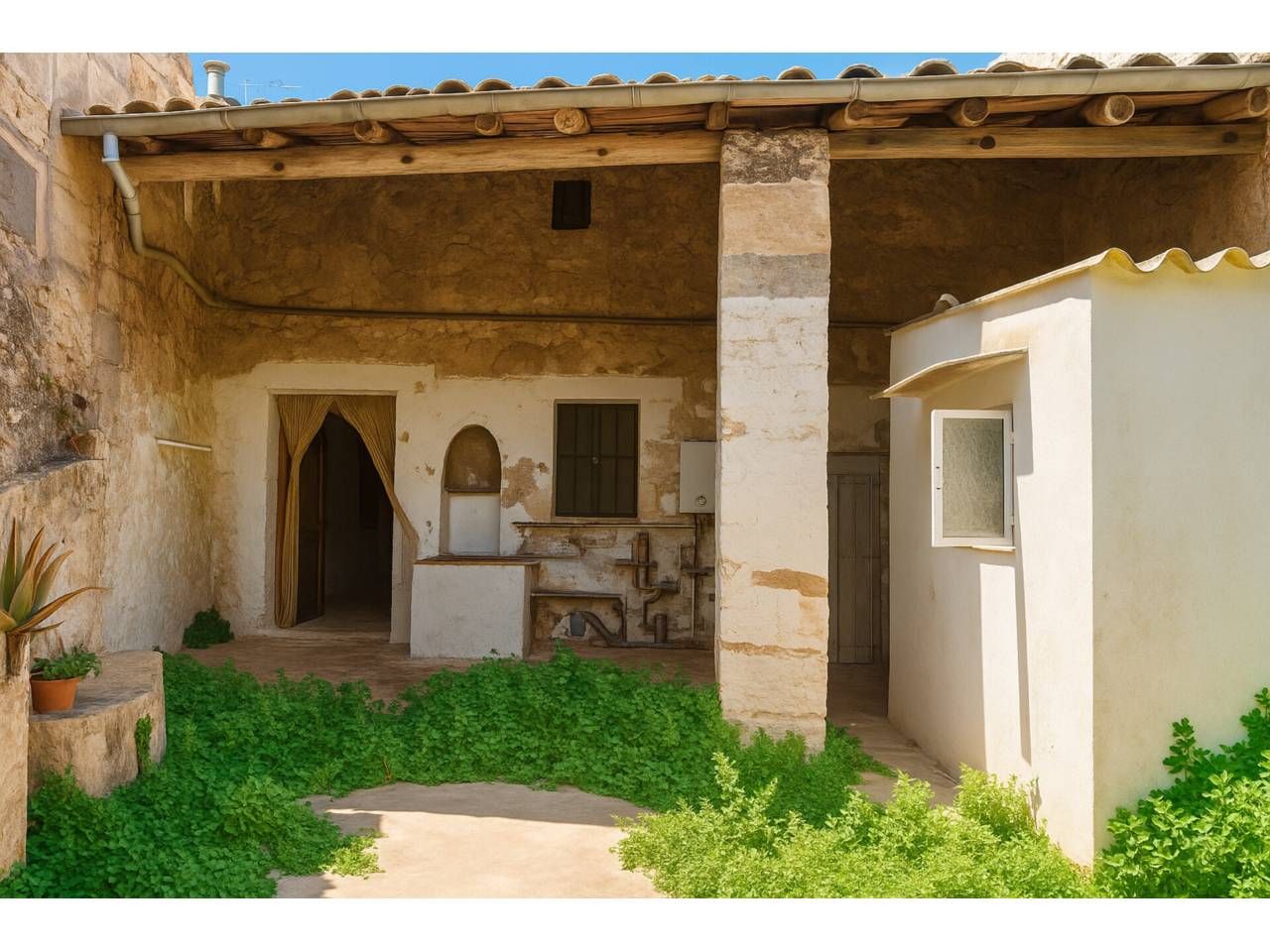 Vista exterior de Casa o xalet en venda en Sineu amb Aire condicionat i Jardí privat