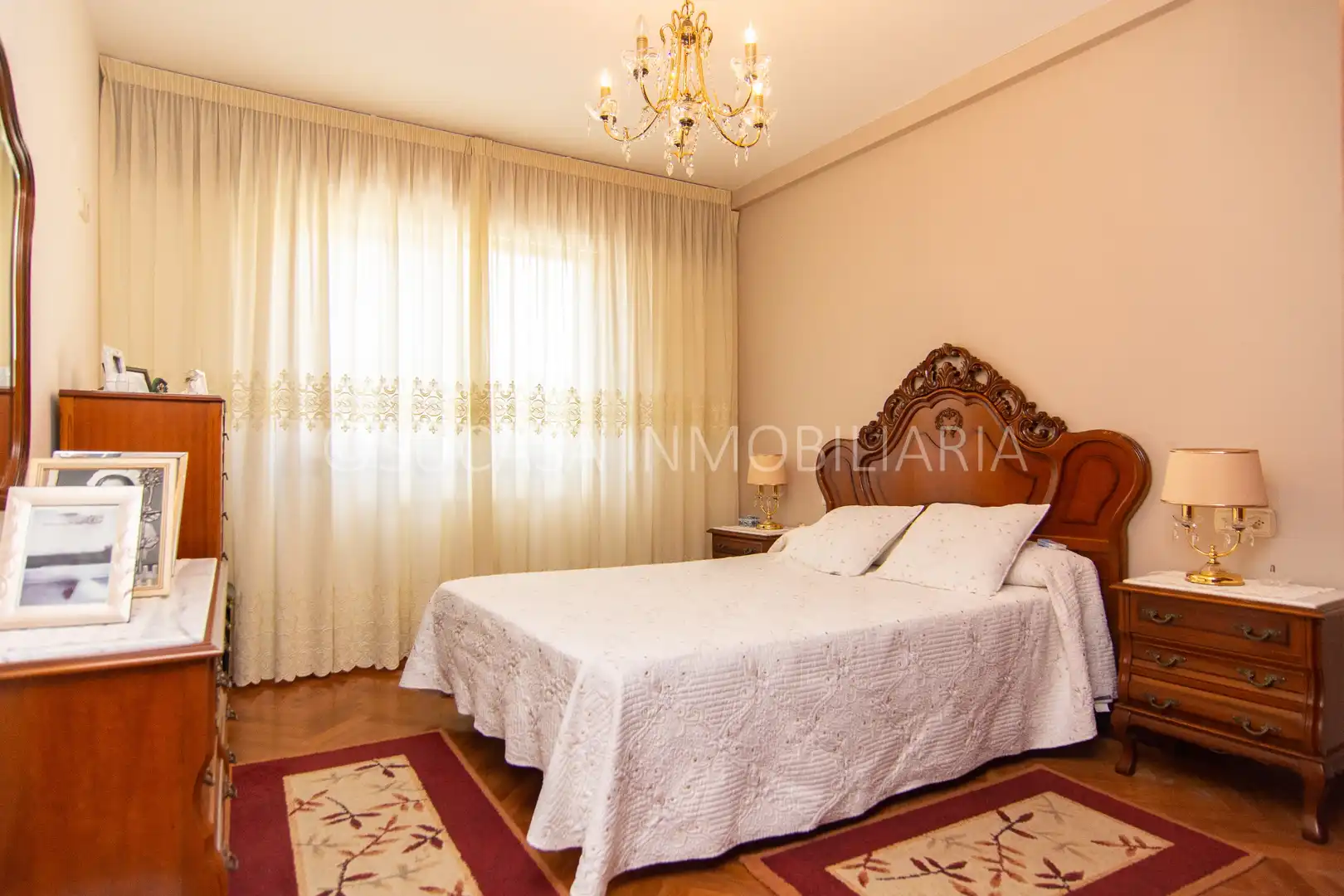 Bedroom of Detached homes for sale in Culleredo  with Air Conditioner, Heating and Parquet flooring
