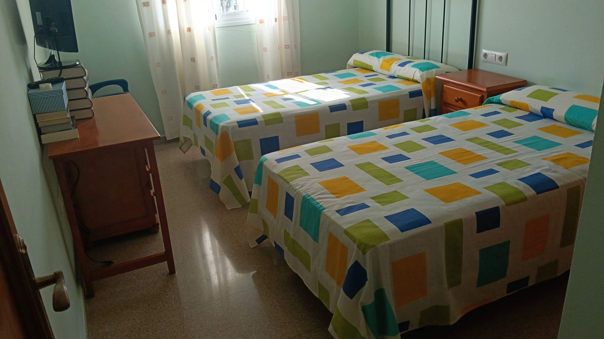 Bedroom of Flat for sale in Chipiona  with Air Conditioner, Terrace and Storage room