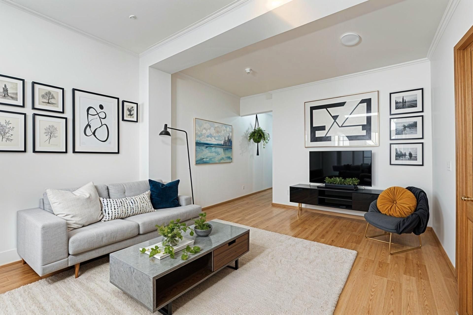 Living room of Flat for sale in  Palma de Mallorca  with Air Conditioner, Parquet flooring and Oven