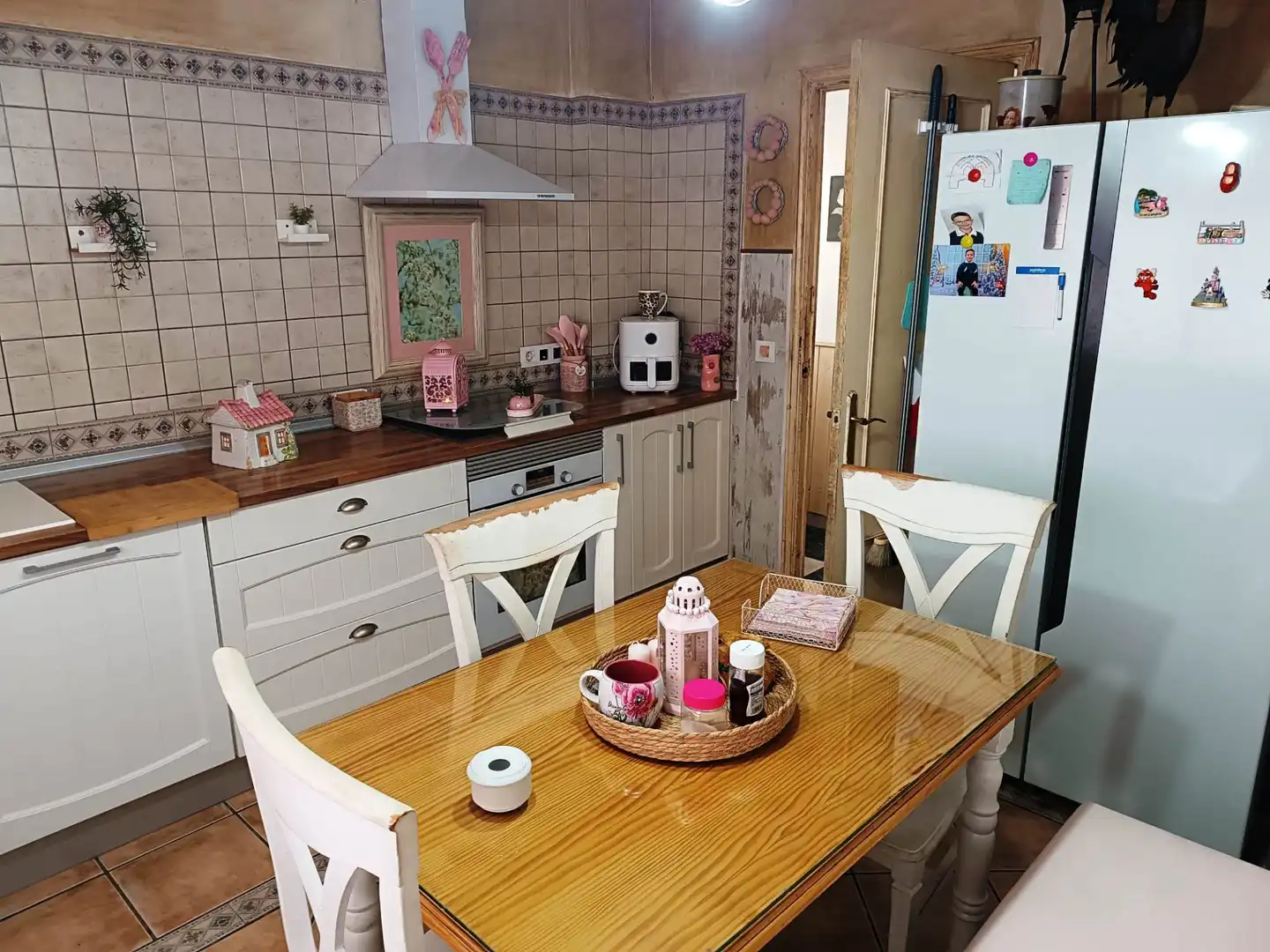 Cuina de Casa o xalet en venda en El Puerto de Santa María amb Aire condicionat, Jardí privat i Terrassa