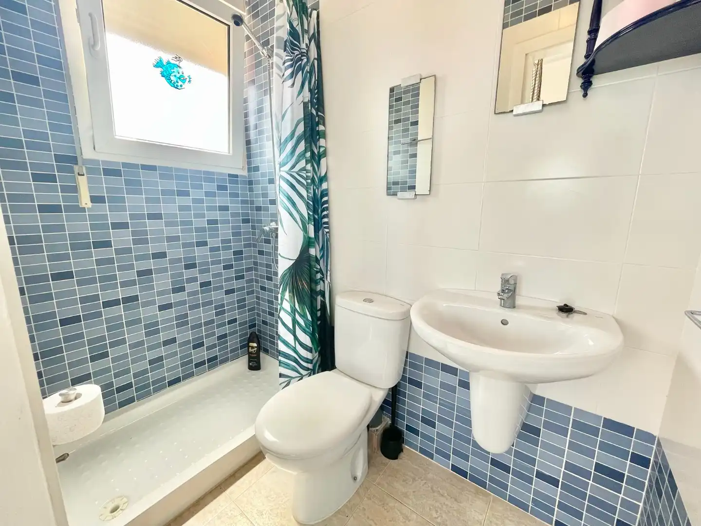 Bathroom of Apartments for rent in Cartagena  with Air Conditioner, Terrace and Furnished