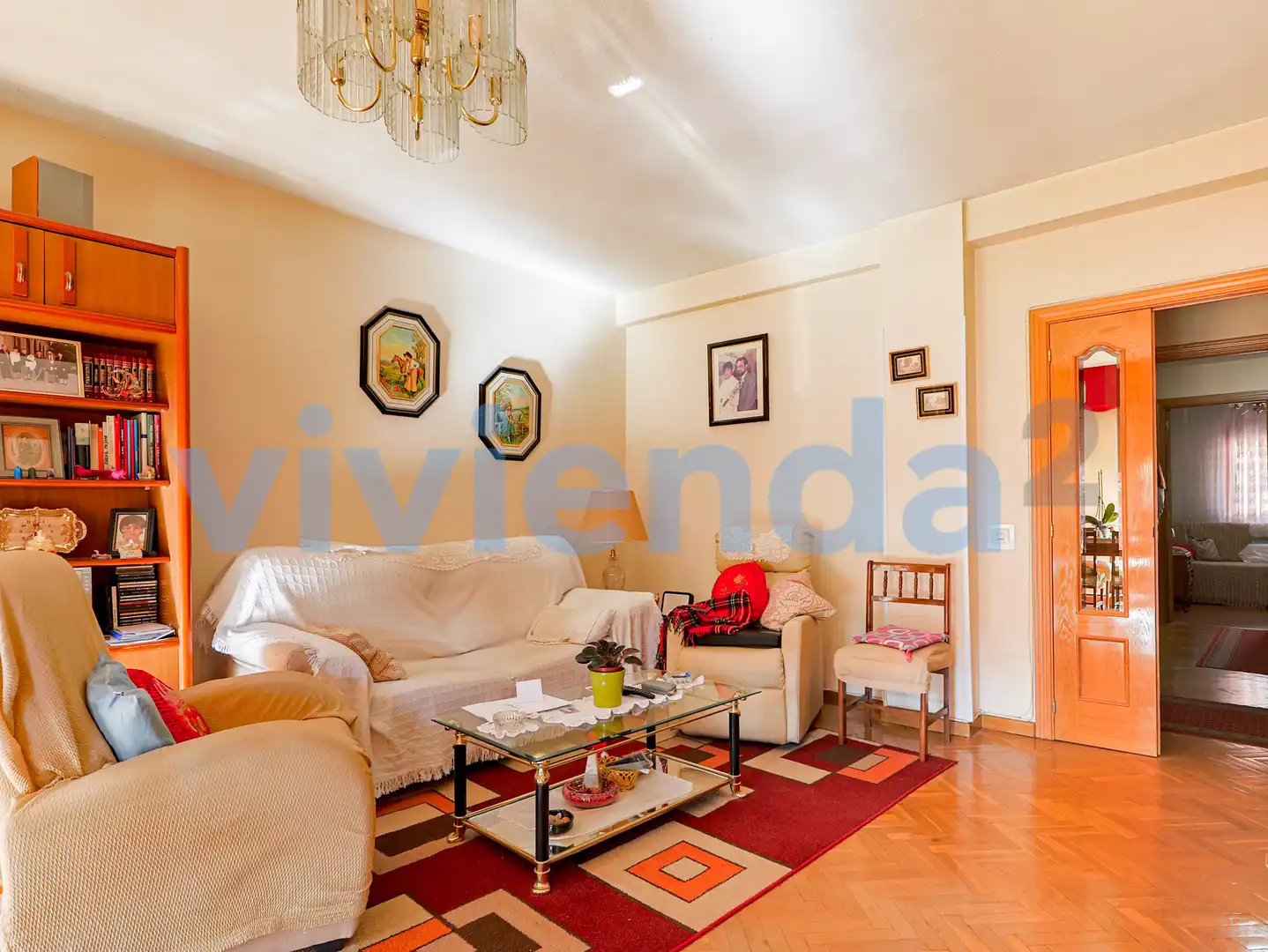 Wohnzimmer von Wohnung zum Verkauf in Madrid mit Heizung und Abstellraum