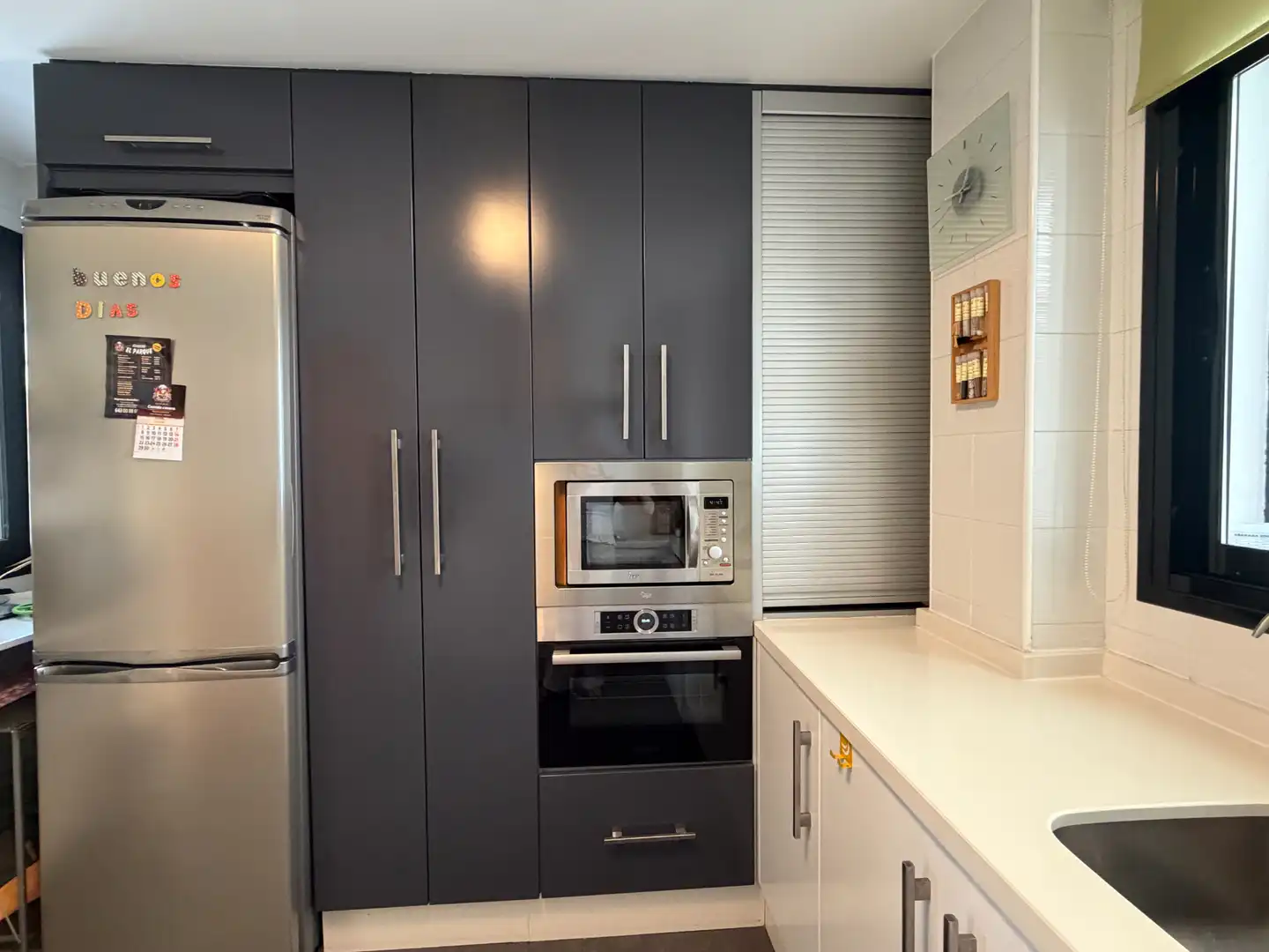 Cocina de Casa o chalet en venta en Albolote con Aire acondicionado, Calefacción y Jardín privado