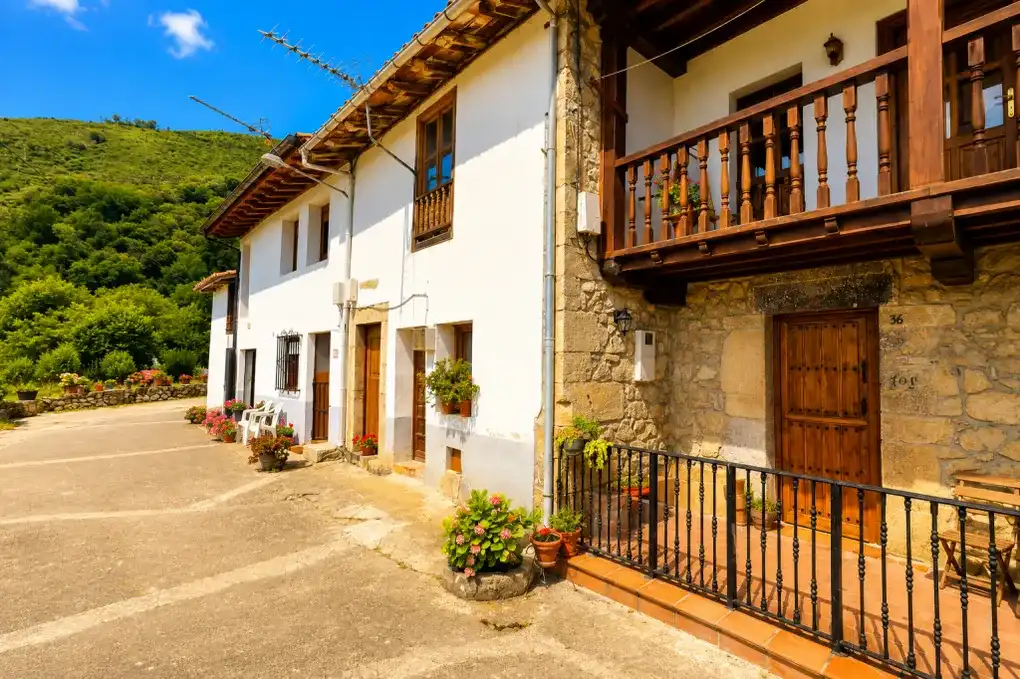 Exterior view of Houses for sale in Llanes  with Private garden