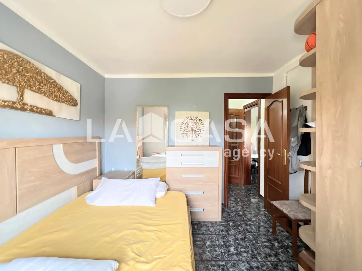 Bedroom of Flat for sale in Badalona  with Heating and Balcony