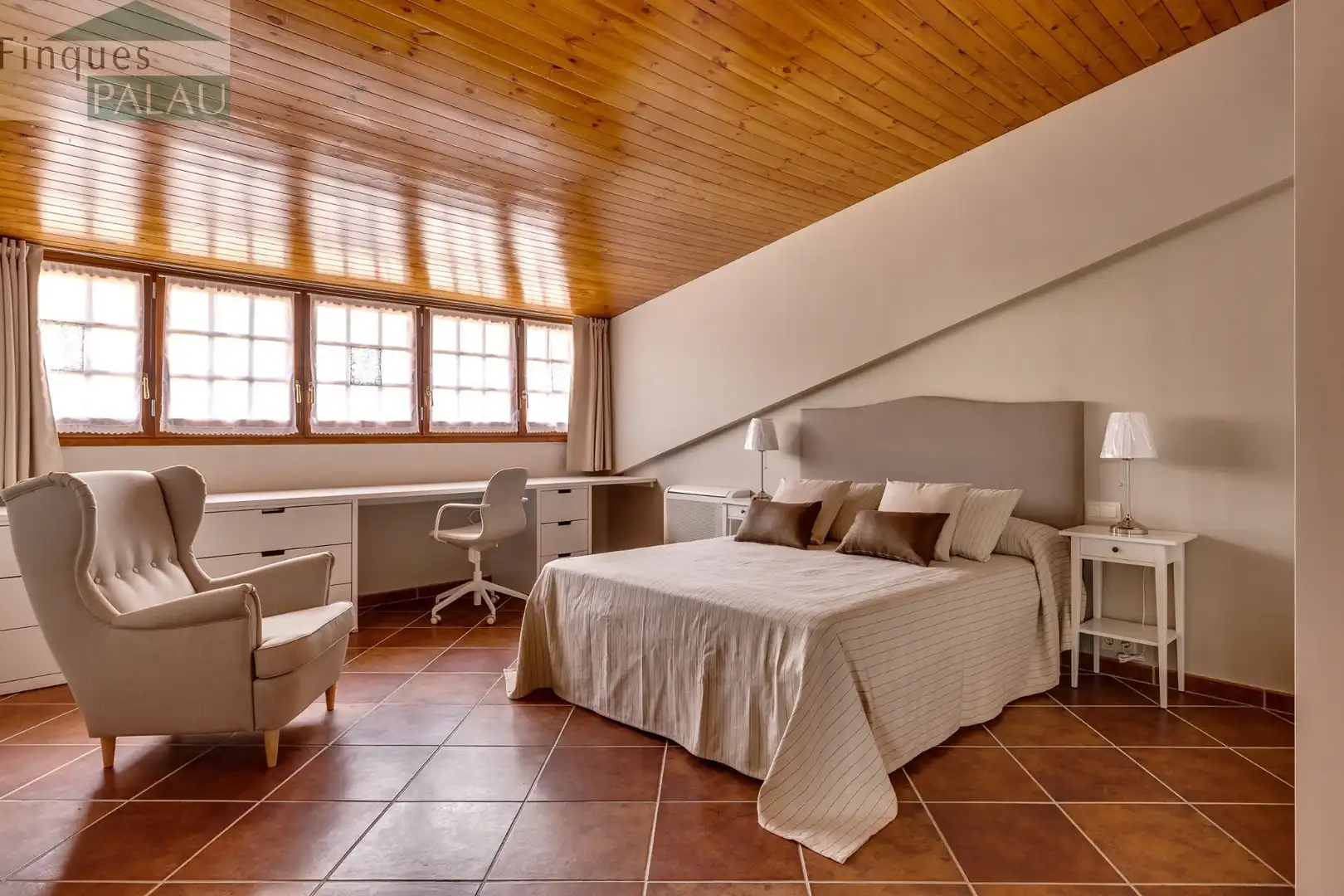 Habitación de Casa o chalet de alquiler en Sant Just Desvern con Aire acondicionado, Jardín privado y Terraza