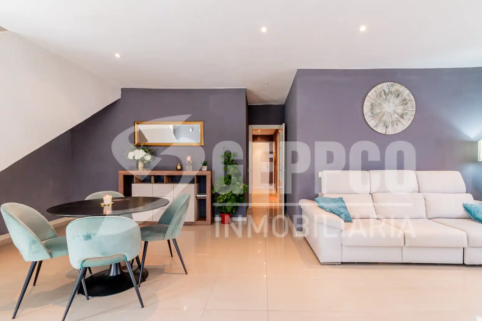 Sala de estar de Casa o chalet en venta en Trijueque con Jardín privado