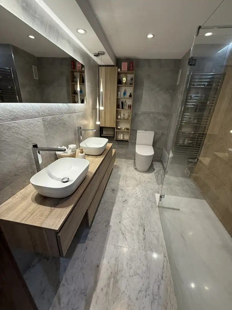 Baño de Casa adosada en venta en Llucmajor con Aire acondicionado, Calefacción y Jardín privado