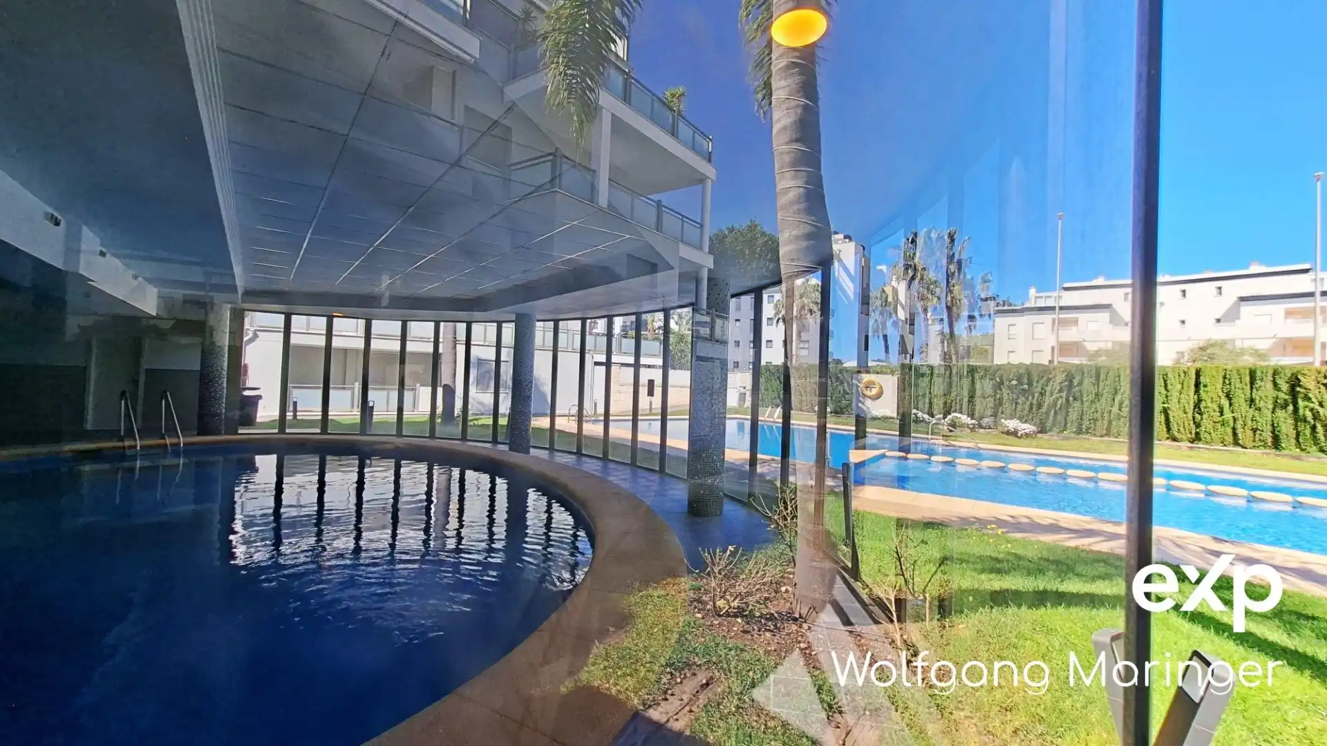 Piscina de Dúplex en venda en Oliva amb Aire condicionat, Calefacció i Jardí privat