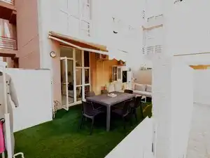 Terrasse von Wohnung zum Verkauf in Las Palmas de Gran Canaria mit Klimaanlage, Terrasse und Möbliert