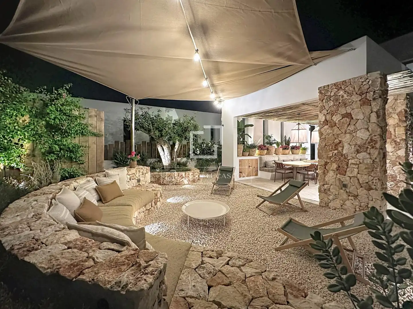 Terraza de Casa o chalet de alquiler en Ciutadella de Menorca con Aire acondicionado, Calefacción y Jardín privado