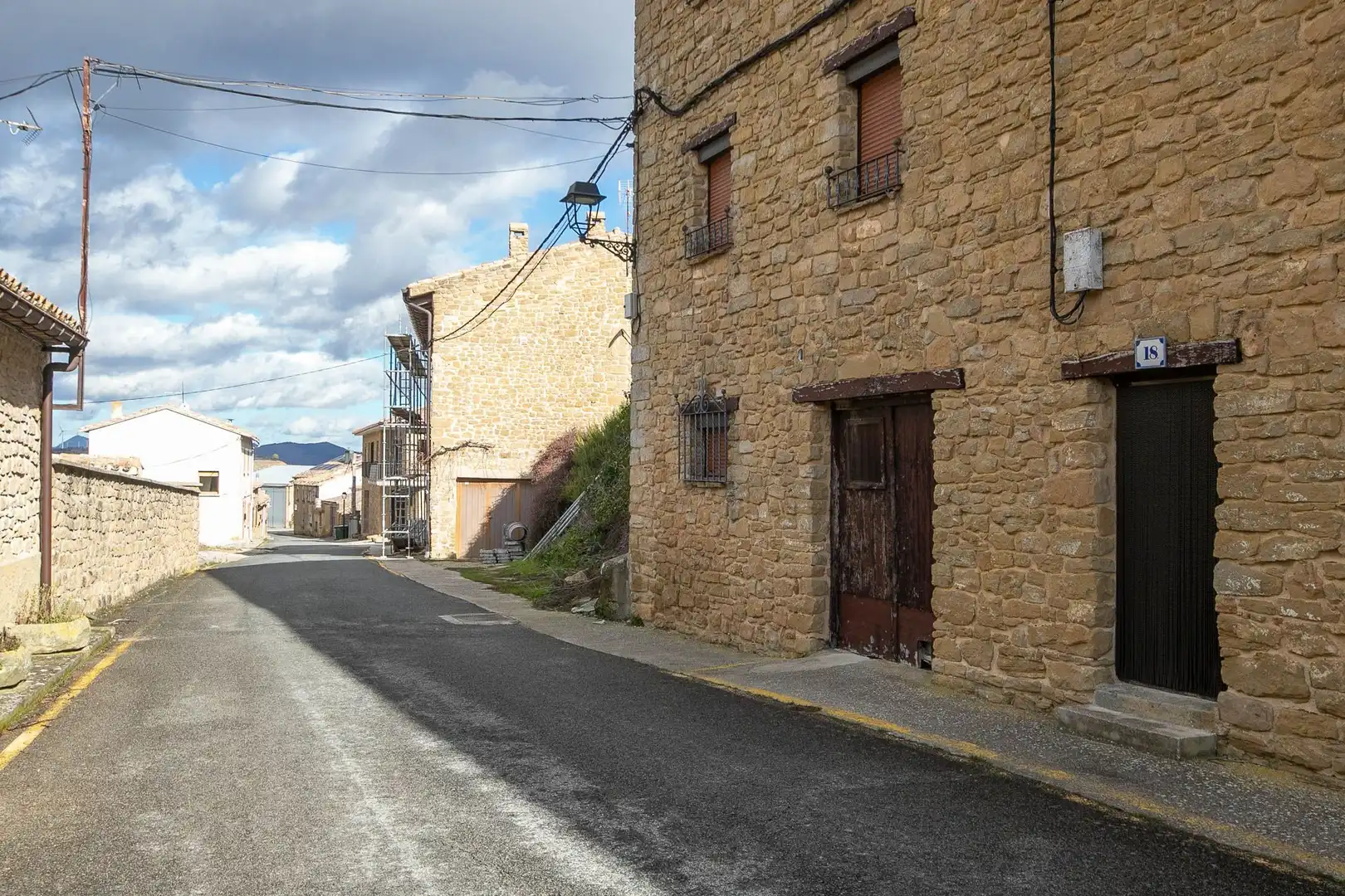 Exterior view of Country homes for sale in Ujué / Uxue  with Heating, Storage room and Furnished