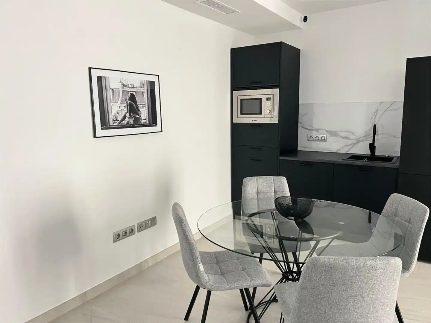 Comedor de Casa o chalet de alquiler en Benidorm con Aire acondicionado, Jardín privado y Trastero