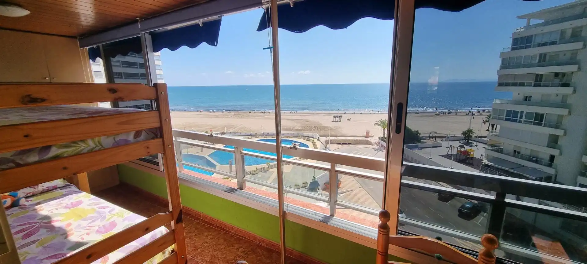 Bedroom of Flat for sale in Cullera  with Air Conditioner, Storage room and Furnished
