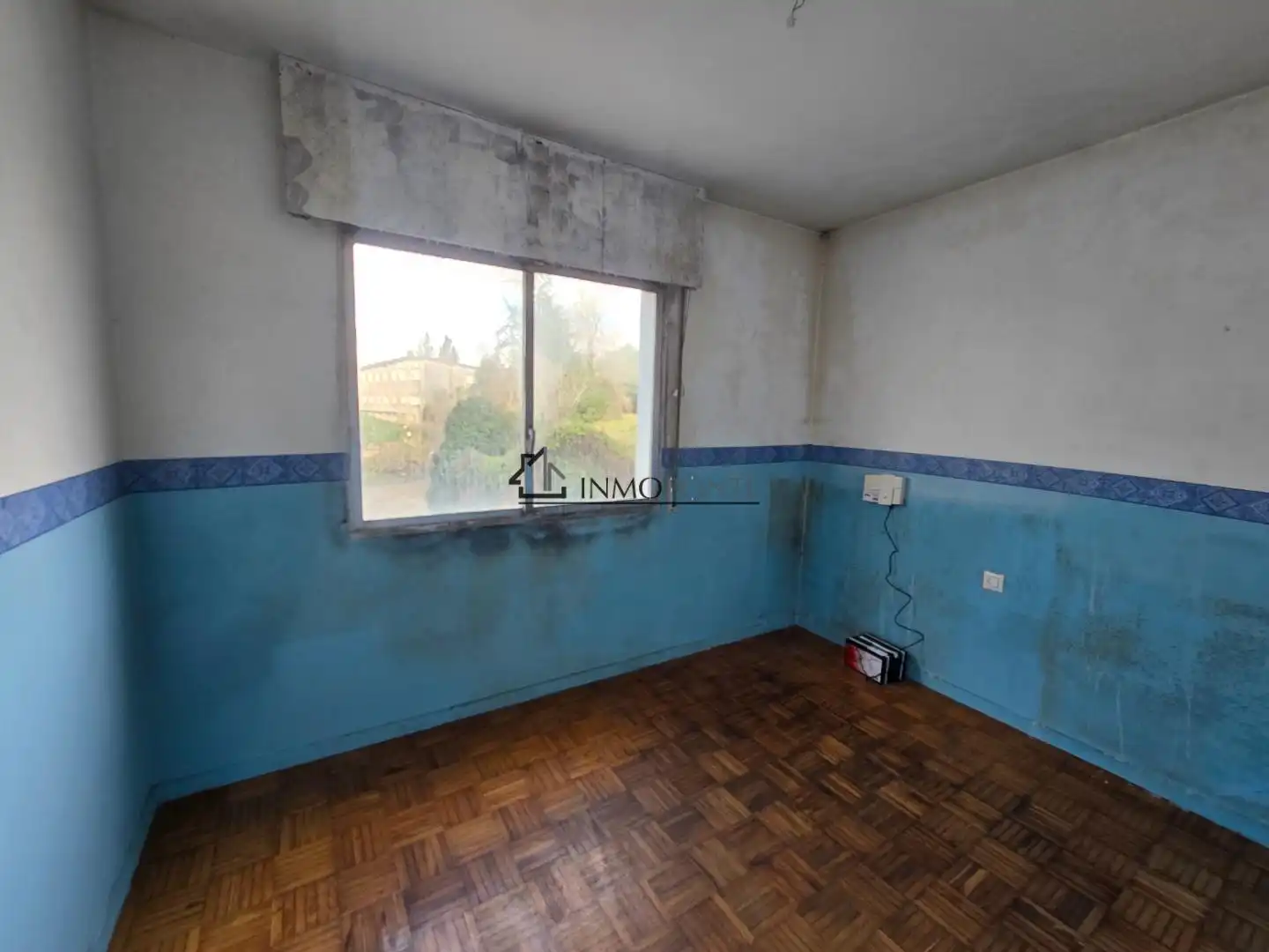Schlafzimmer von Wohnung zum Verkauf in Pontevedra Capital  mit Heizung, Parkett und Terrasse