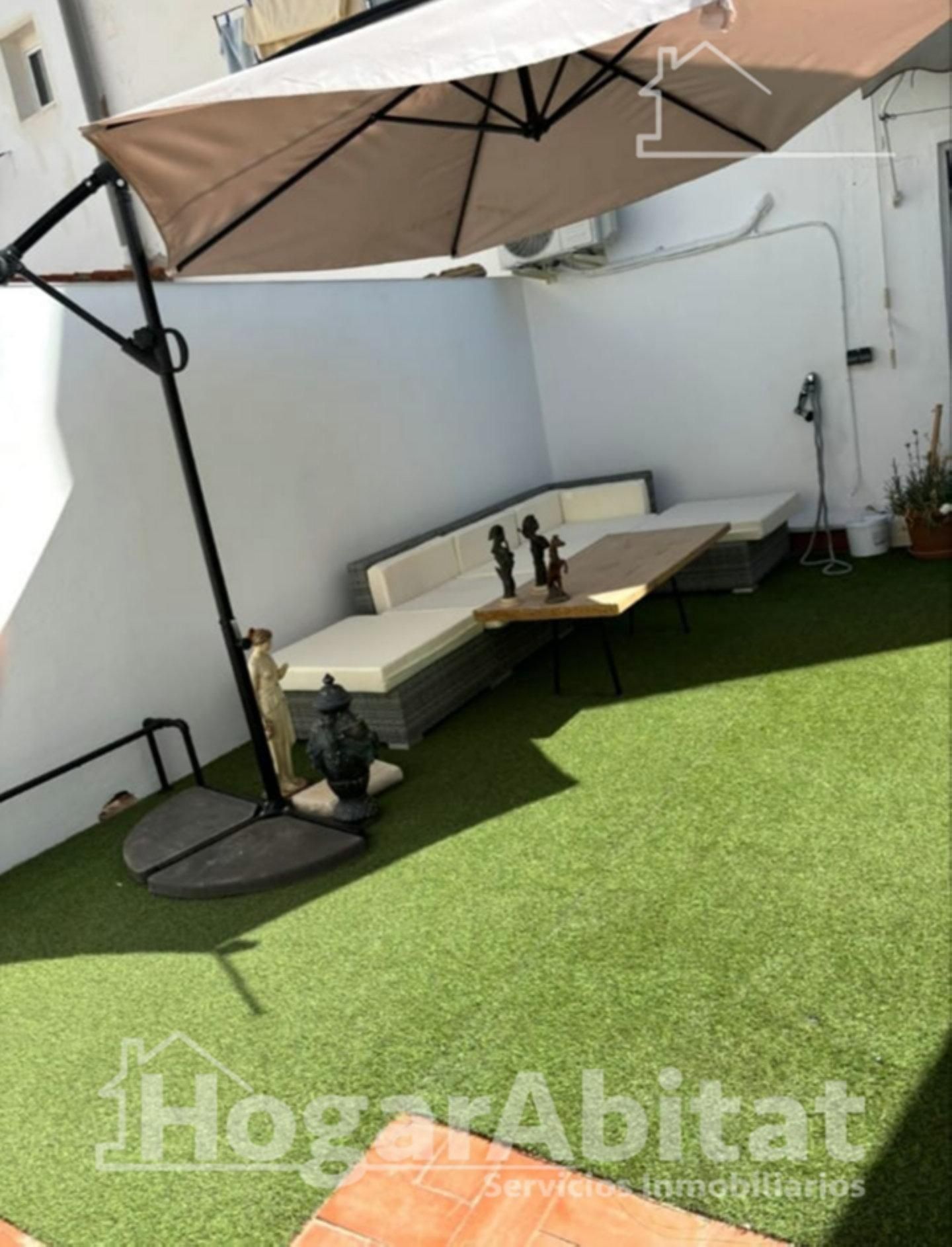 Terrasse von Wohnung zum Verkauf in Alfafar mit Klimaanlage, Terrasse und Balkon