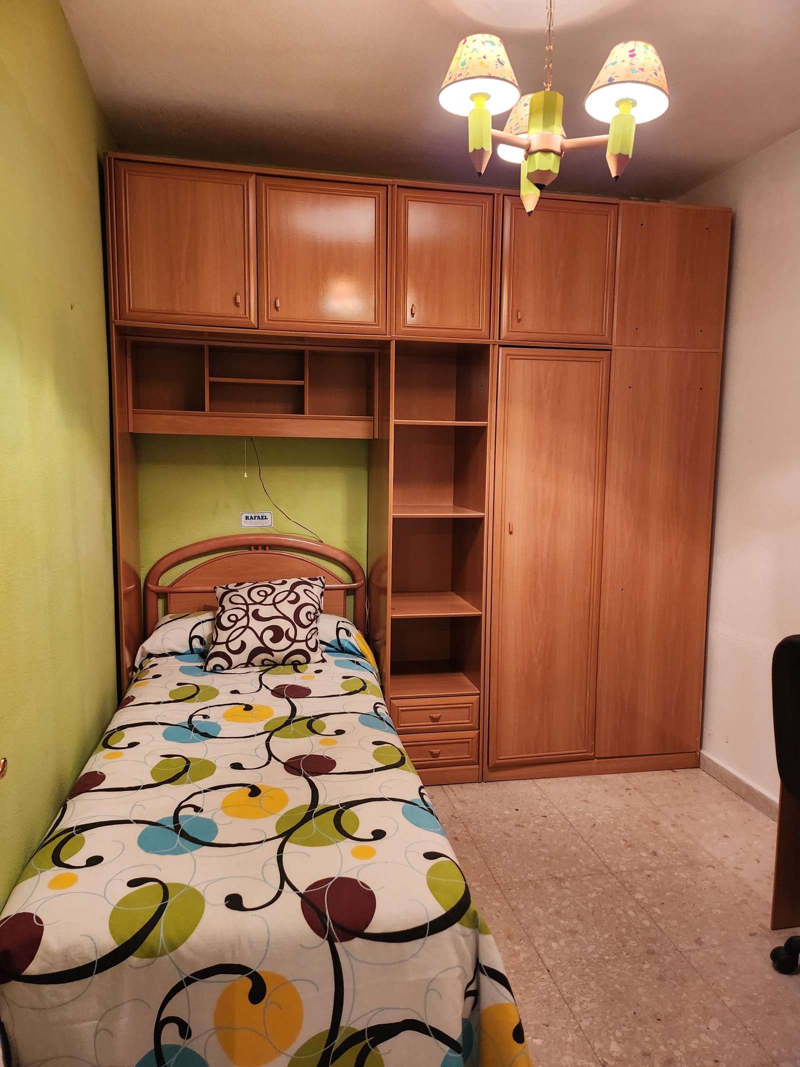 Bedroom of Flat to share in  Córdoba Capital  with Air Conditioner and Terrace