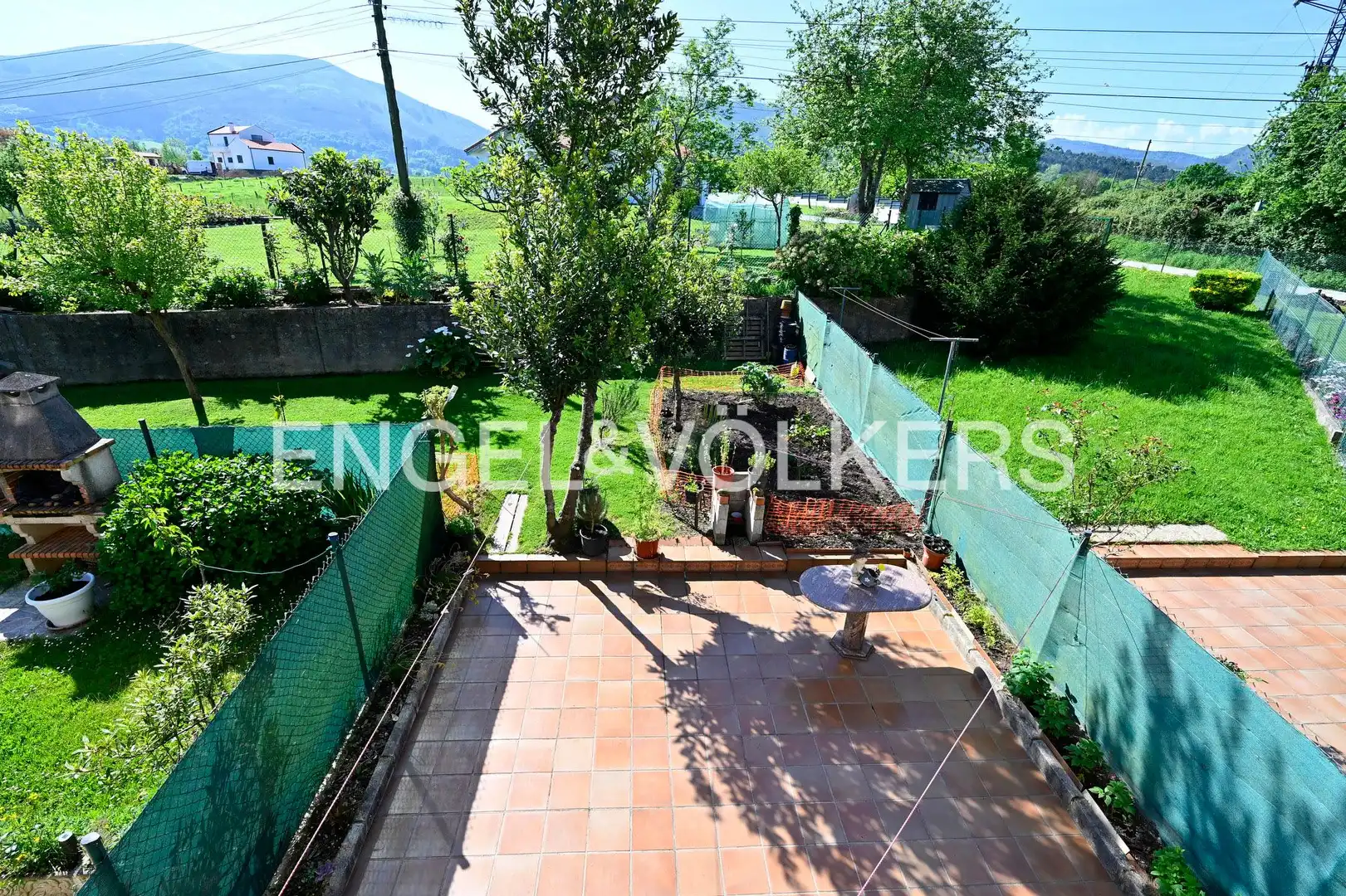 Terrassa de Casa o xalet en venda en Mazcuerras amb Calefacció, Jardí privat i Terrassa