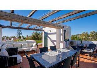 Terrace of Single-family semi-detached for sale in Marbella  with Air Conditioner, Terrace and Community pool