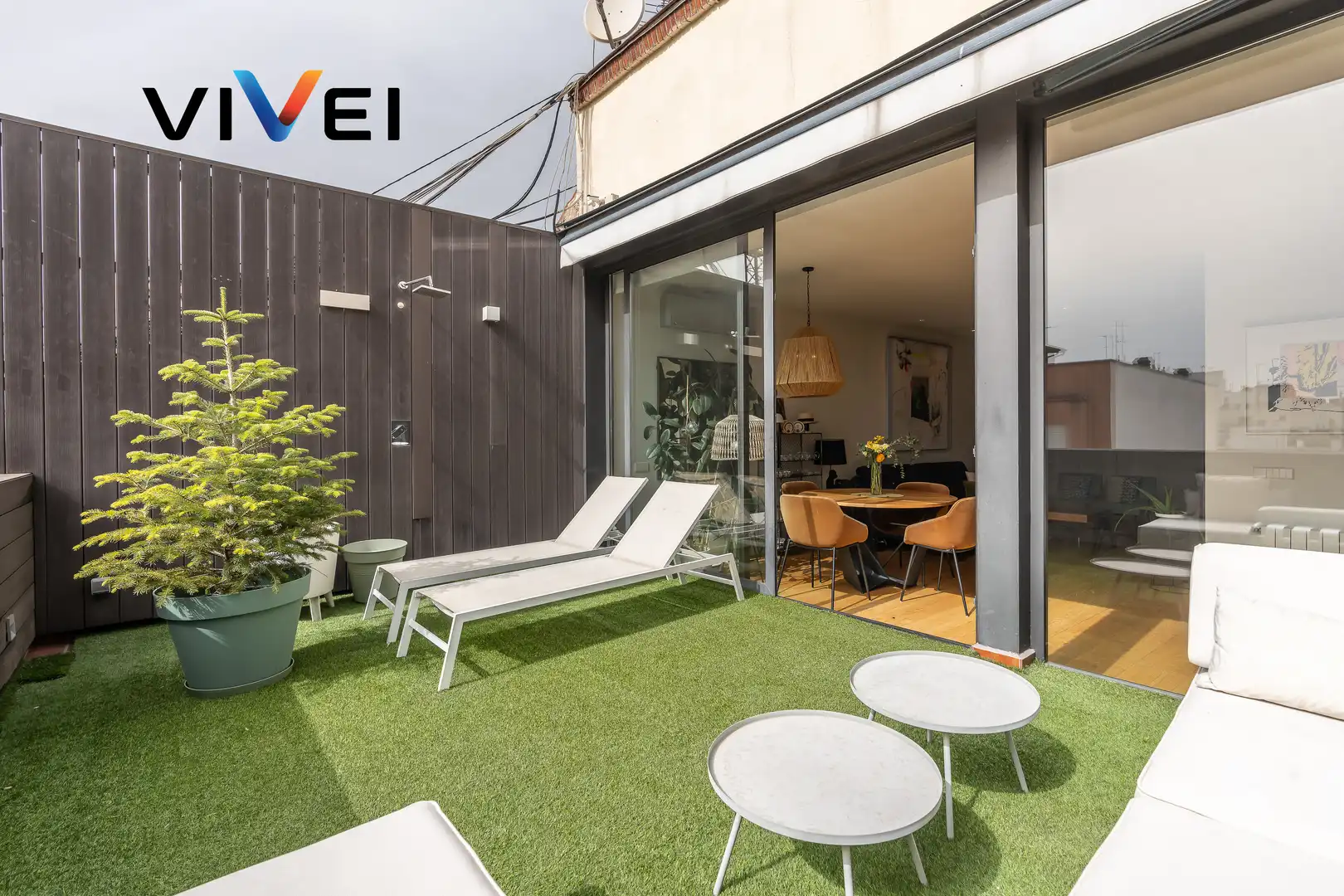 Terrasse von Dachboden zum Verkauf in Madrid mit Klimaanlage, Heizung und Terrasse