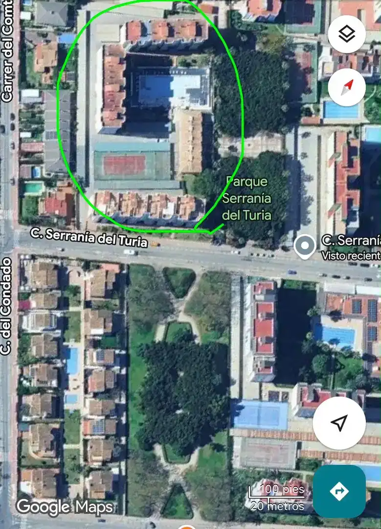Vista exterior de Apartament en venda en Gandia amb Aire condicionat i Piscina