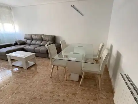 Living room of Flat for rent in Cáceres  with Heating, Storage room and Furnished