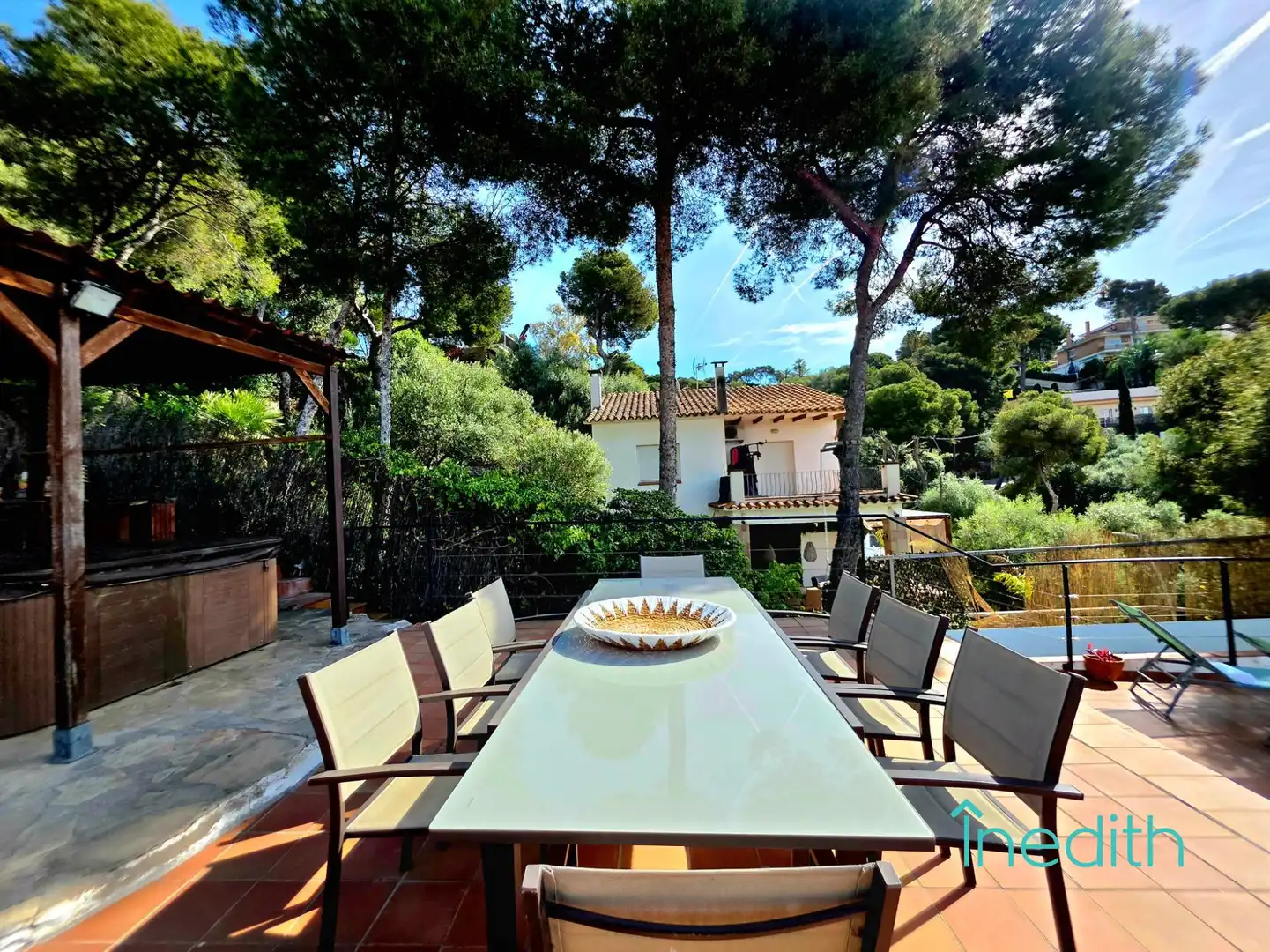 Garden of Houses for sale in Castelldefels  with Air Conditioner, Heating and Private garden