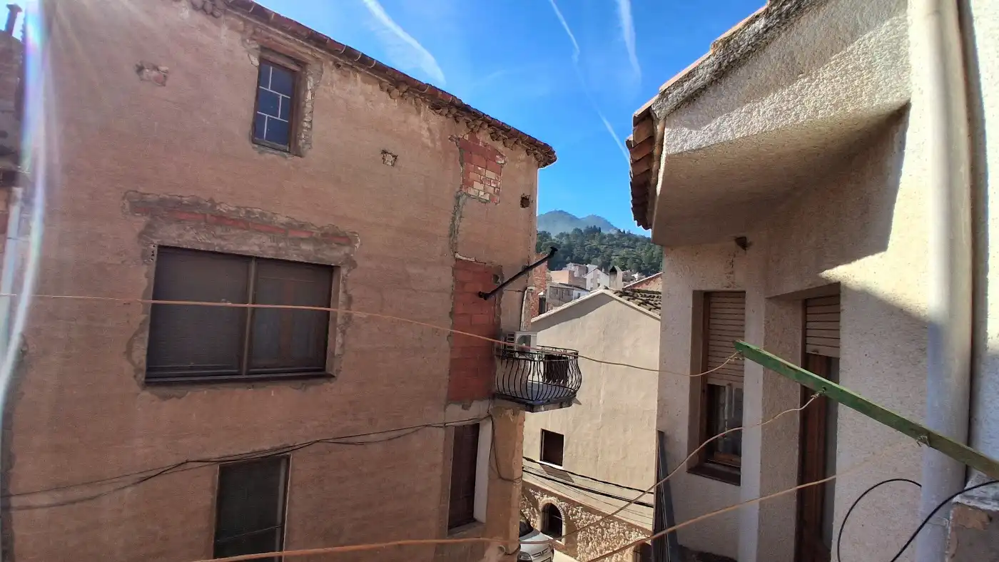 Vista exterior de Casa adosada en venta en Rasquera con Terraza