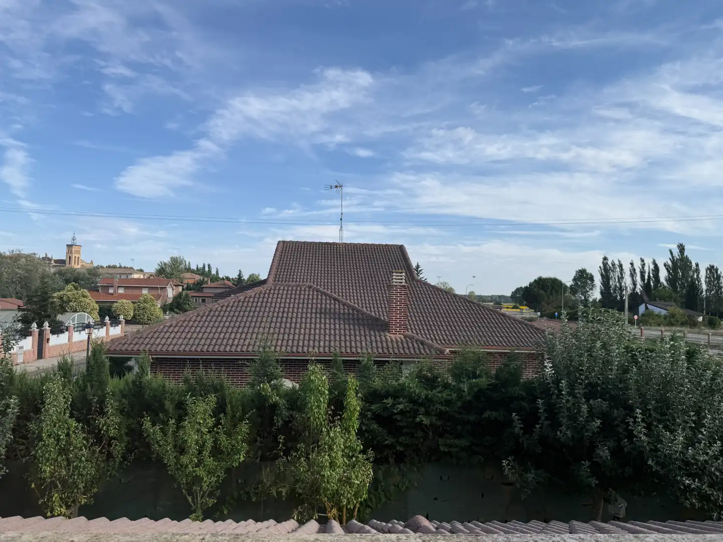 Vista exterior de Casa o chalet en venta en Carrión de los Condes con Aire acondicionado, Calefacción y Jardín privado
