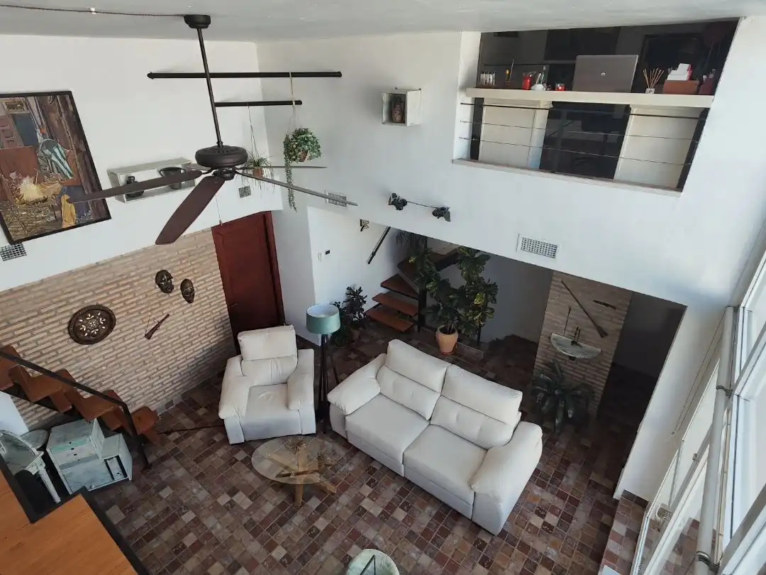 Sala d'estar de Casa o xalet en venda en Dos Hermanas amb Aire condicionat, Terrassa i Balcó