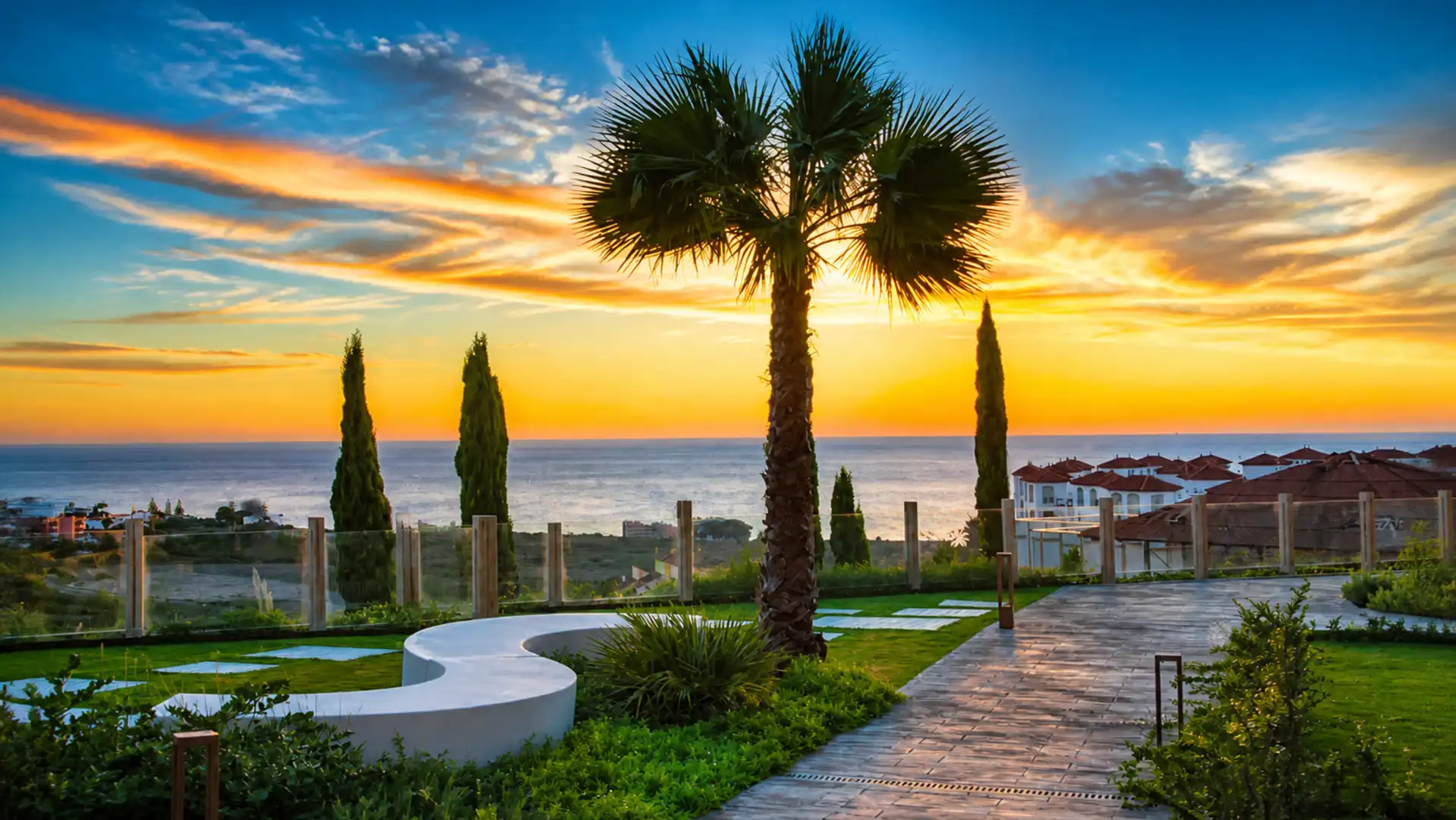 Exterior view of Apartments for sale in Manilva  with Air Conditioner, Terrace and Storage room